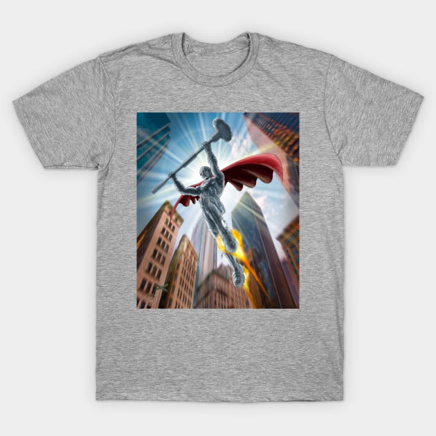 STEEL T-Shirt by CrazyPencilComics